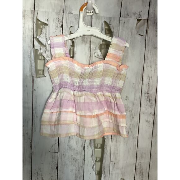 For All Mankind Baby Girls Outfit Striped Cotton Size  size - 12 months - Picture 2 of 6